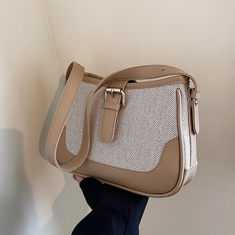 Women's Wander Canvas Crossbody - Artisan-Textured Convertible Shoulder Bag for Effortless Days