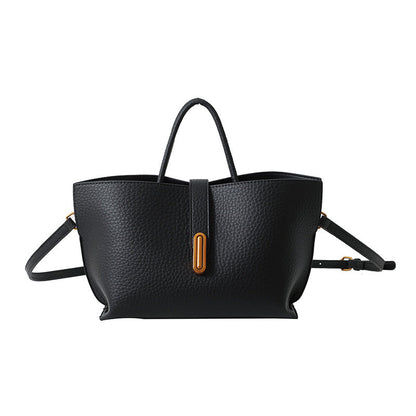 Women's Vintage Commuter Tote - XL Capacity Pebbled PU or Sueded Tote | Convertible Carry & Retro Design